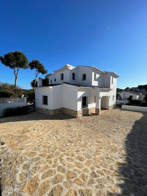 Villa In Moraira - El Faro Exteriör bild