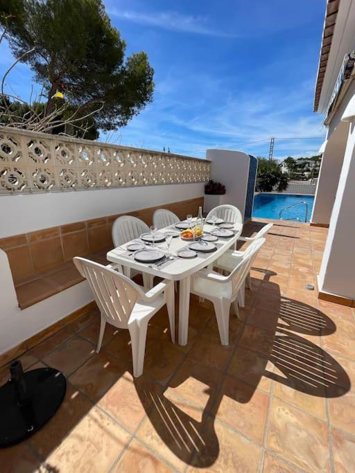 Villa In Moraira - El Faro Exteriör bild
