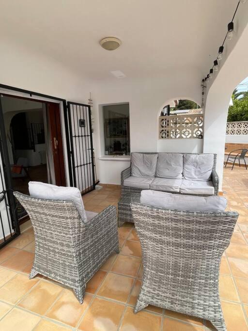 Villa In Moraira - El Faro Exteriör bild