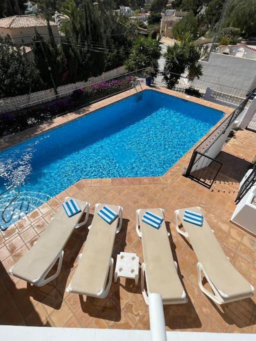 Villa In Moraira - El Faro Exteriör bild
