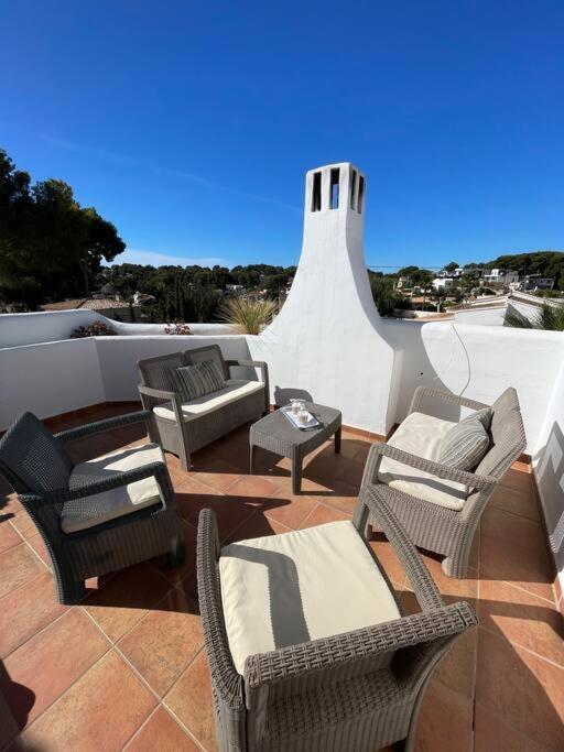 Villa In Moraira - El Faro Exteriör bild